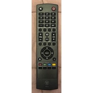 NEW Westinghouse‎ TV Remote Control Replacement Black Tested